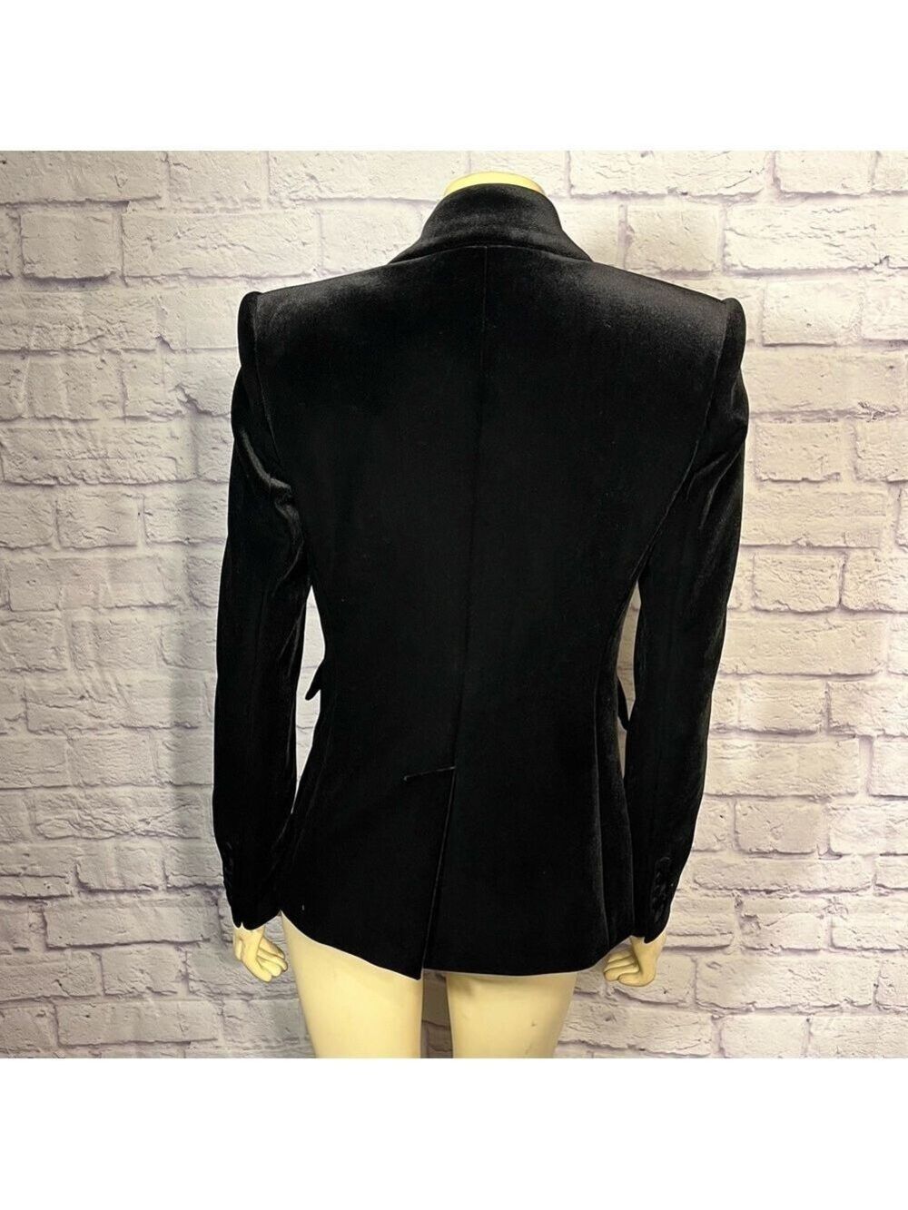 NWT Generation Love Women’s Arielle Black Velvet Blazer - Picture 8 of 15